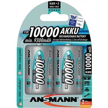 Аккумуляторы ansmann 10000