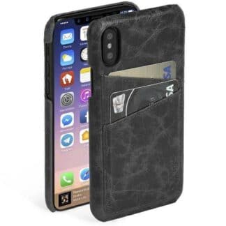Krusell Tumba 2 card cover genuine leather iPhone X XS