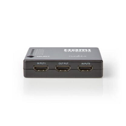 5-port manuell Hdmi switch