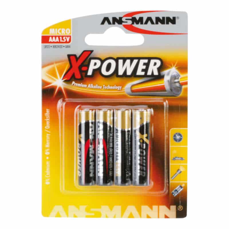 Ansmann AAA X-power alkaline 4pk