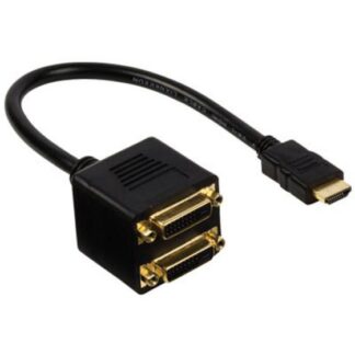 Hdmi splitter til 2stk DVI