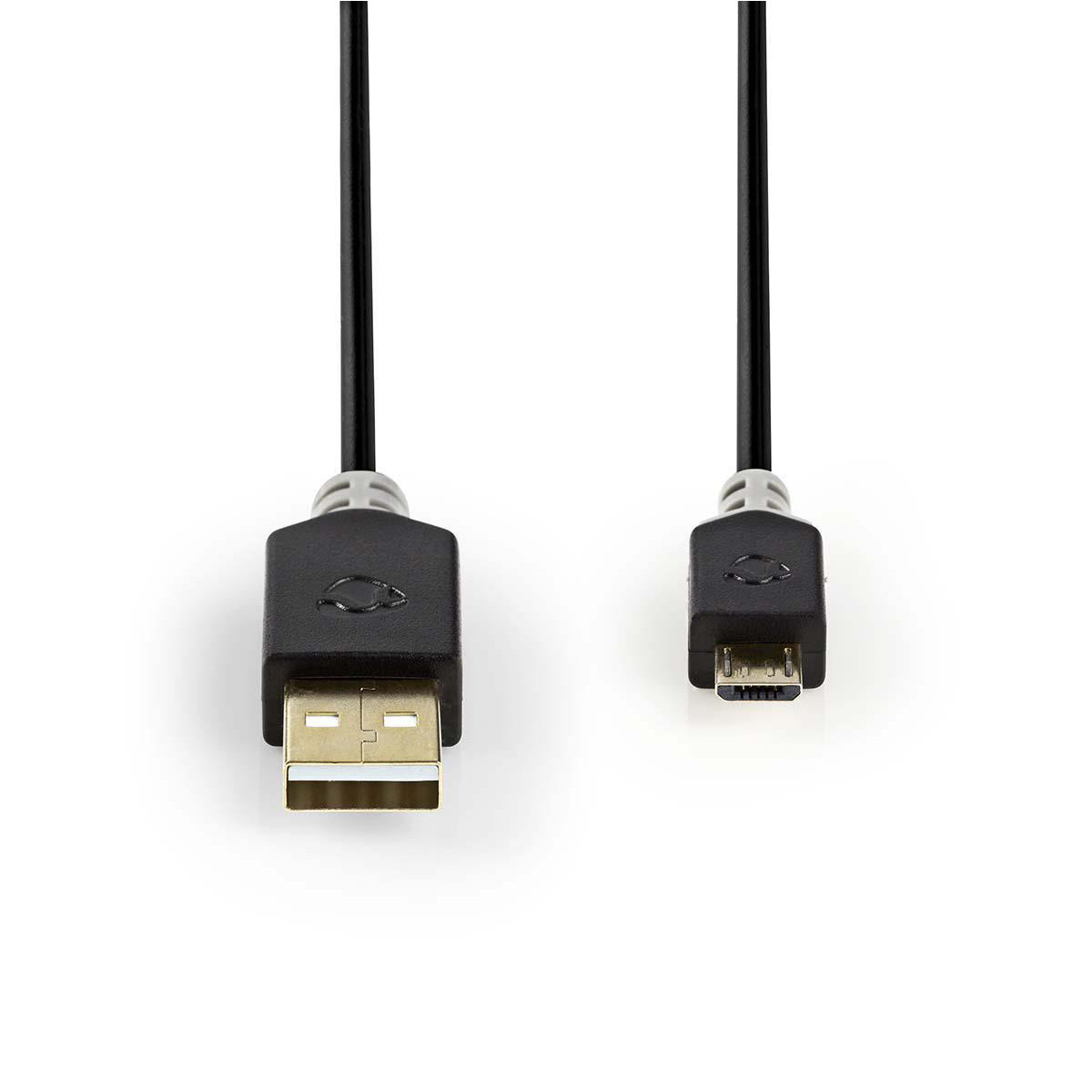 Nedis lang ladekabel for mobil med Micro-USB