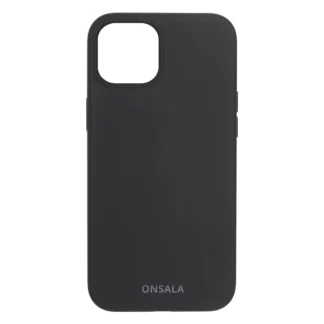 Onsala silikondeksel sort for iPhone 13